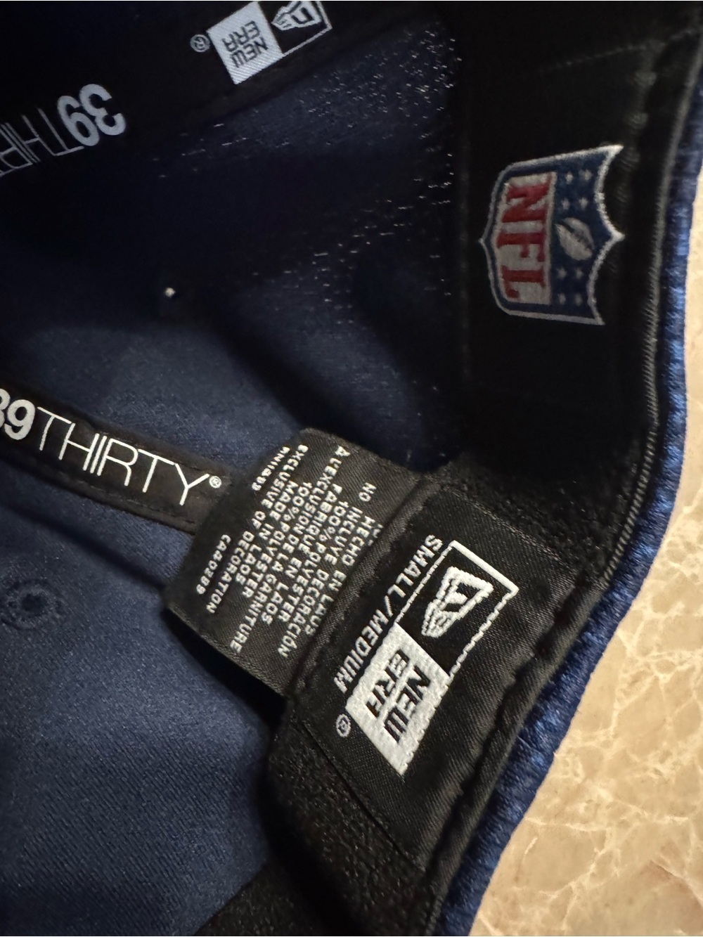 NFL New Era Tennessee Titans  Linear  Hit 39Thirty Flex Cap Size S/M - Picture 6 of 6